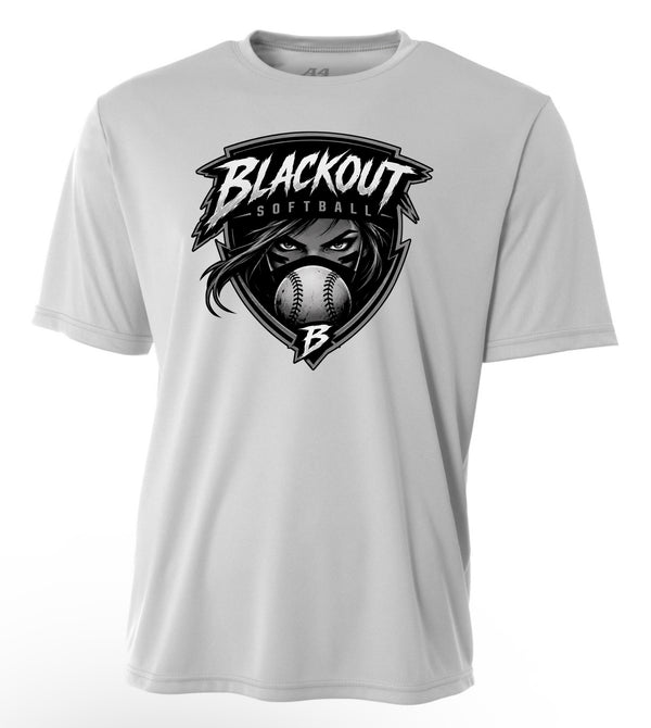 BLACKOUT SOFTBALL DRI FIT TEE