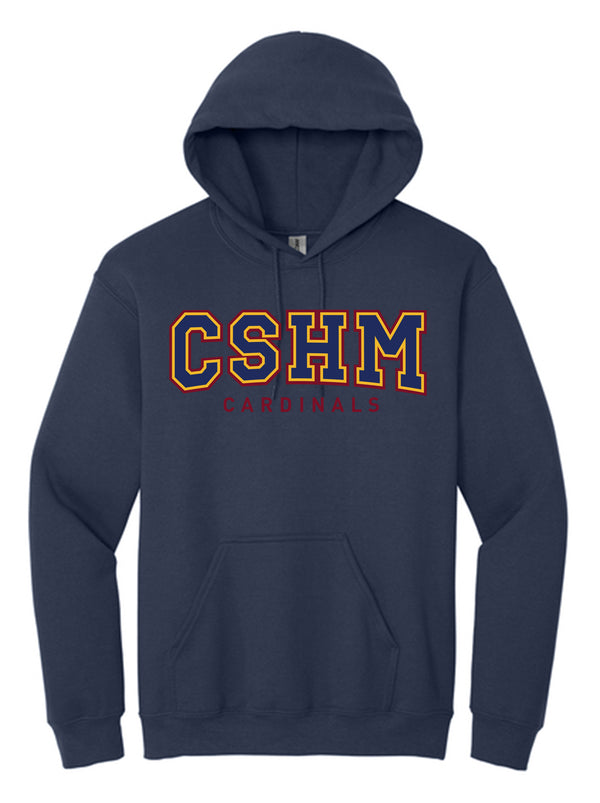 CSHM CARDINALS BLOCK HOODIE