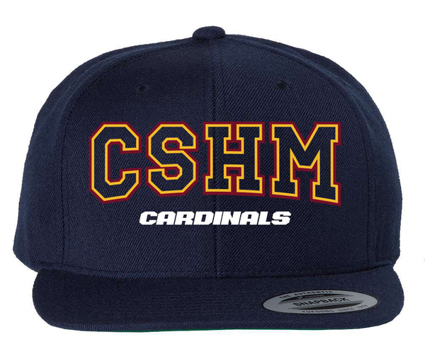 CSHM CARDINALS BLOCK SNAPBACK