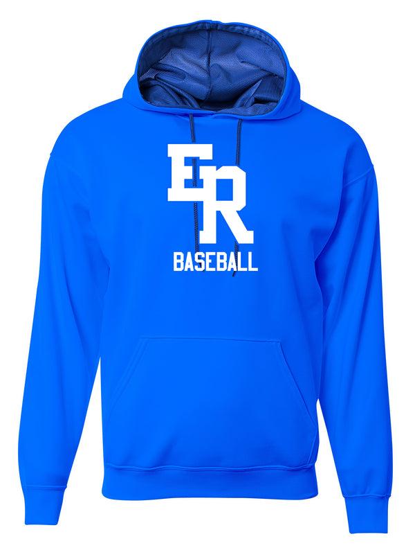 EL RANCHO BASEBALL PERFORMANCE HOODIE ROYAL