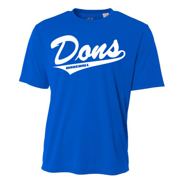 EL RANCHO DONS BASEBALL DRI FIT TEE