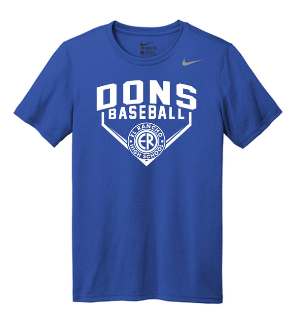 EL RANCHO BASEBALL NIKE DRI FIT