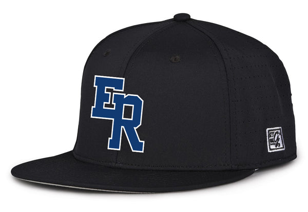 EL RANCHO BASEBALL ER LOGO HAT BLACK