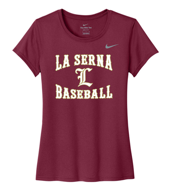 LA SERNA BASEBALL WOMENS NIKE DRI FIT TEE