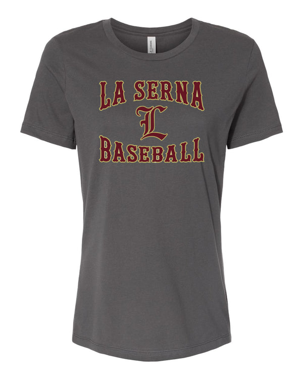 LA SERNA BASEBALL WOMEN'S TEE BY BELLA CANVAS