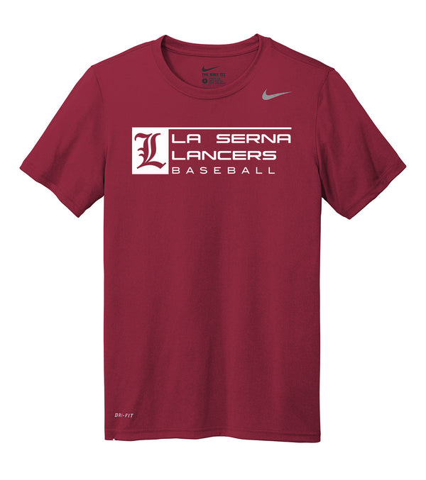 LA SERNA LANCERS BASEBALL NIKE DRI-FIT TEE