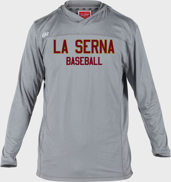 LA SERNA BASEBALL RAWLINGS LIGHTWEIGHT HOODIE