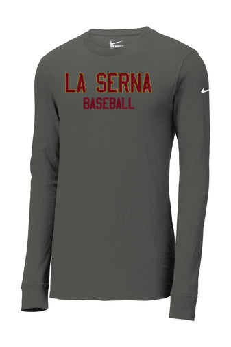 LA SERNA BASEBALL NIKE DRI FIT LONG SLEEVE