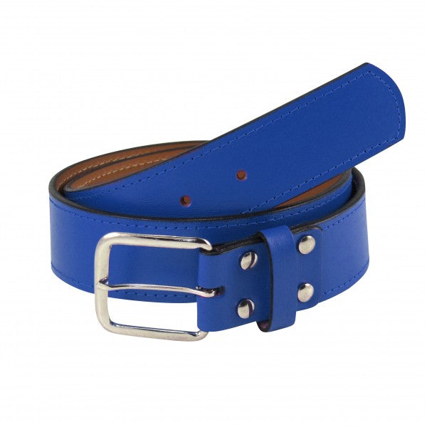 LEATHER BASEBALL BELT