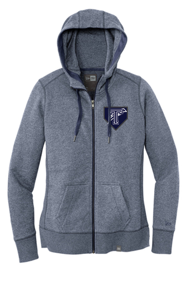 TESORO NEW ERA WOMANS CUT ZIP UP HOODIE