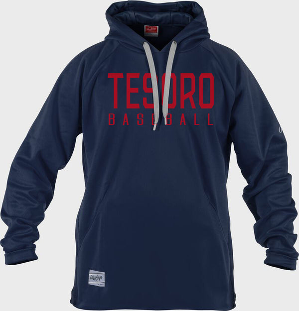 TESORO BASEBALL PERFORMANCE HOODIE BY RAWLINGS