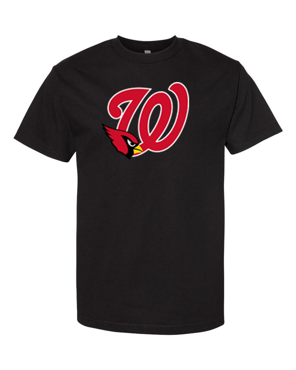WHITTIER CARDINALS MENS COTTON TEE